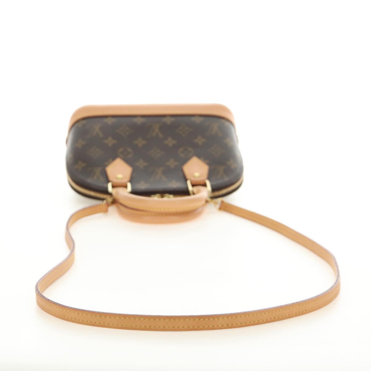 LOUIS VUITTON Monogram Alma BB Hand Bag 2way M53152 LV Auth 190152SAM