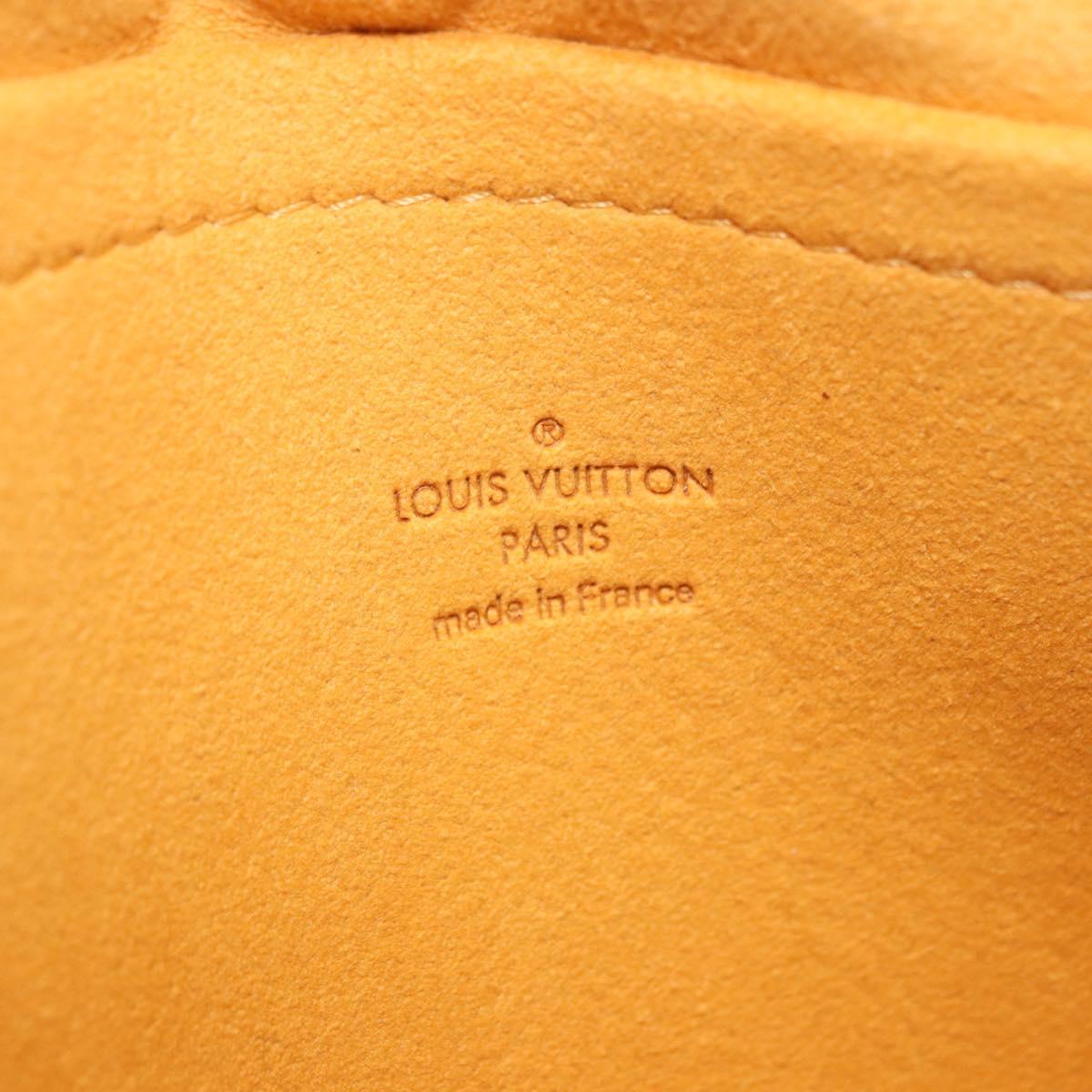 LOUIS VUITTON Monogram Denim Bum Bag Body Bag Blue M95347 LV Auth 190155SAV