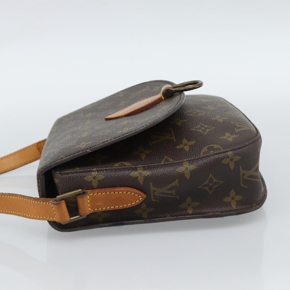 LOUIS VUITTON Monogram Saint Cloud GM Shoulder Bag M51242 LV Auth 190159
