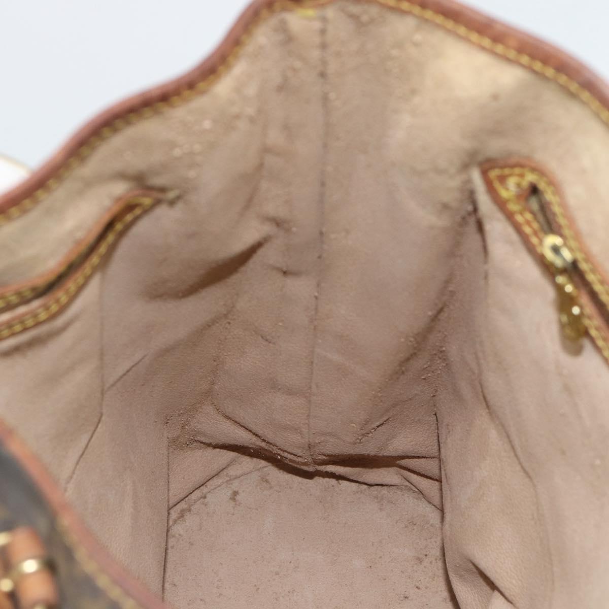LOUIS VUITTON Monogram Bucket GM Shoulder Bag M42236 LV Auth 190162