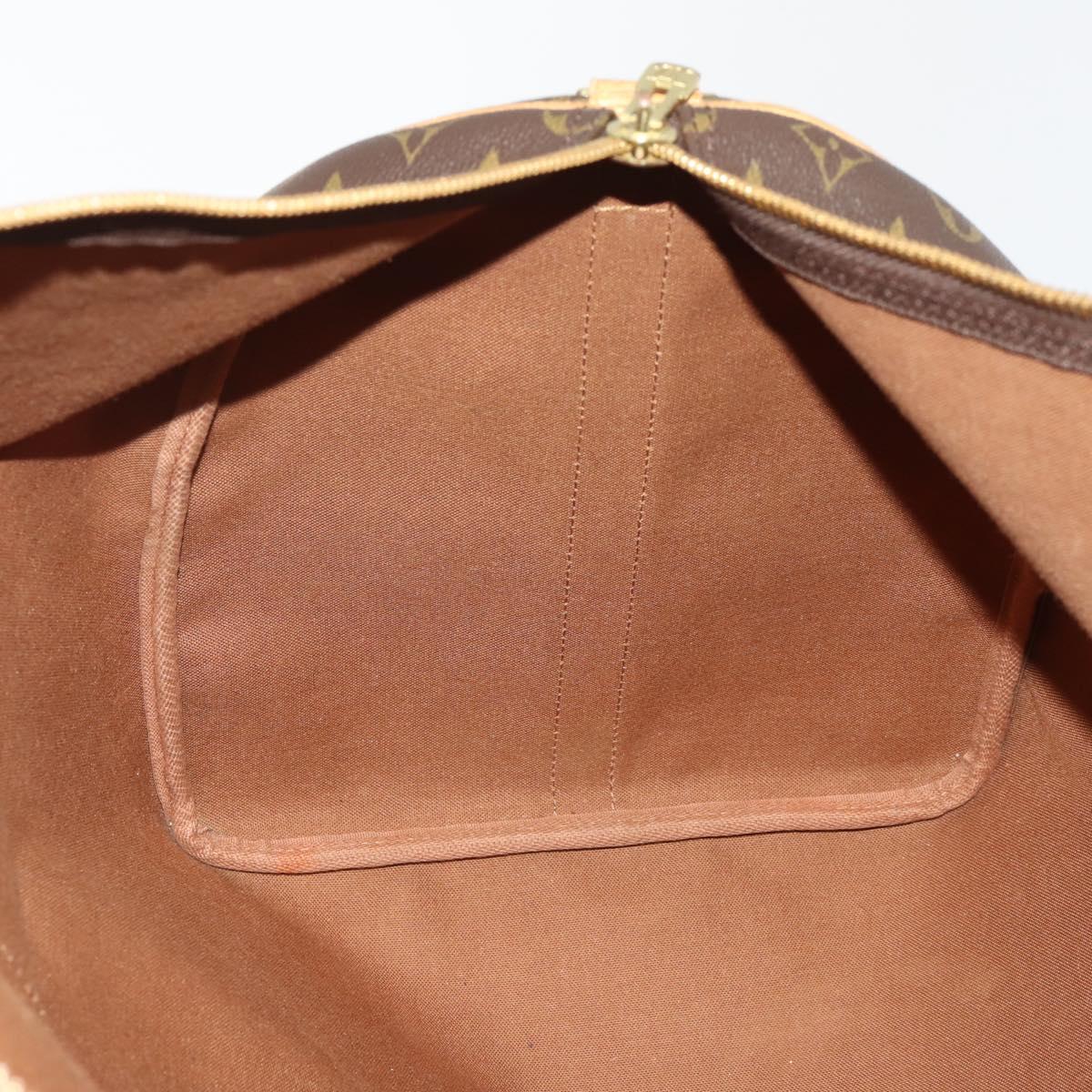 LOUIS VUITTON Monogram Keepall Bandouliere 55 Boston Bag M41414 LV Auth 190165