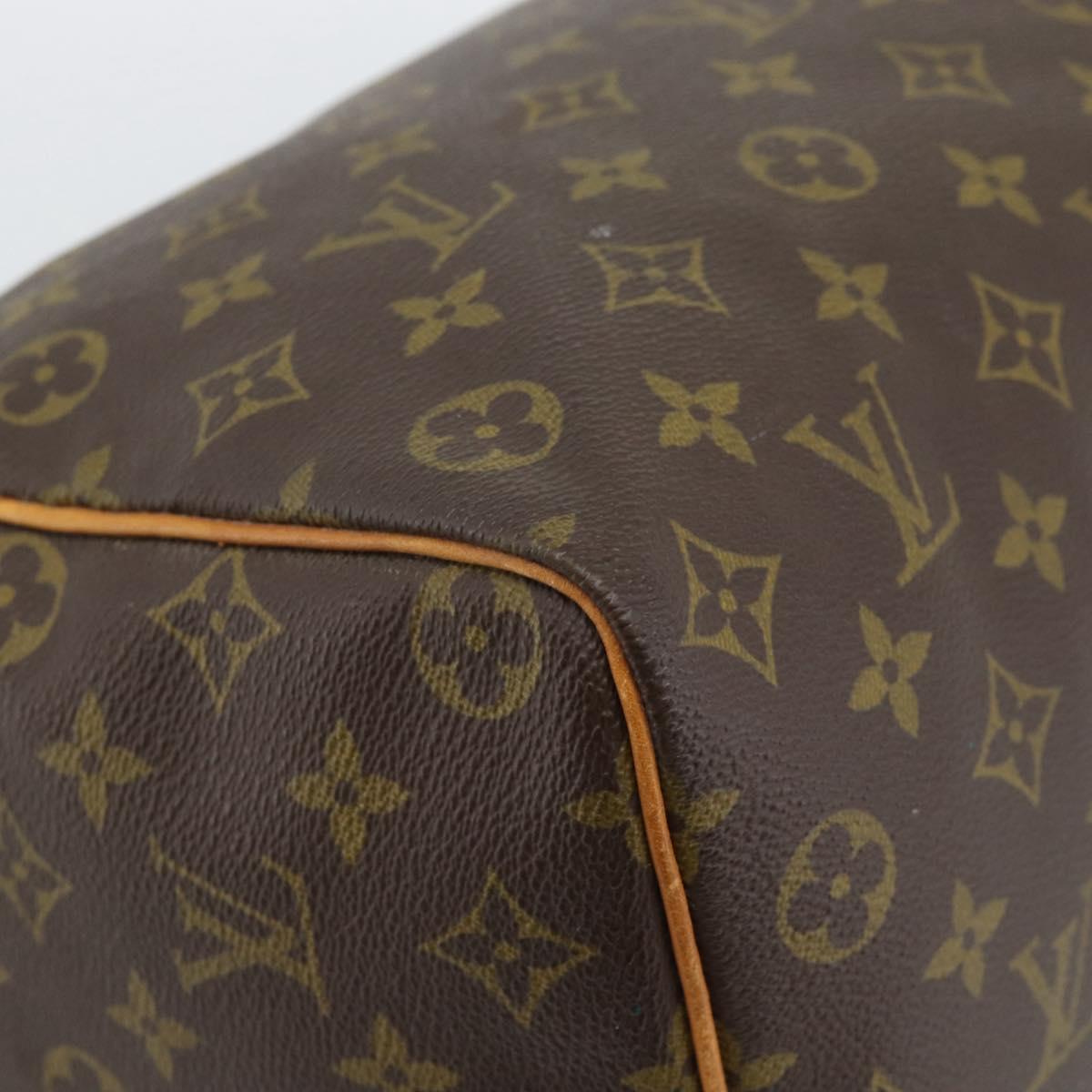 LOUIS VUITTON Monogram Speedy 35 Hand Bag M41524 LV Auth 190166A
