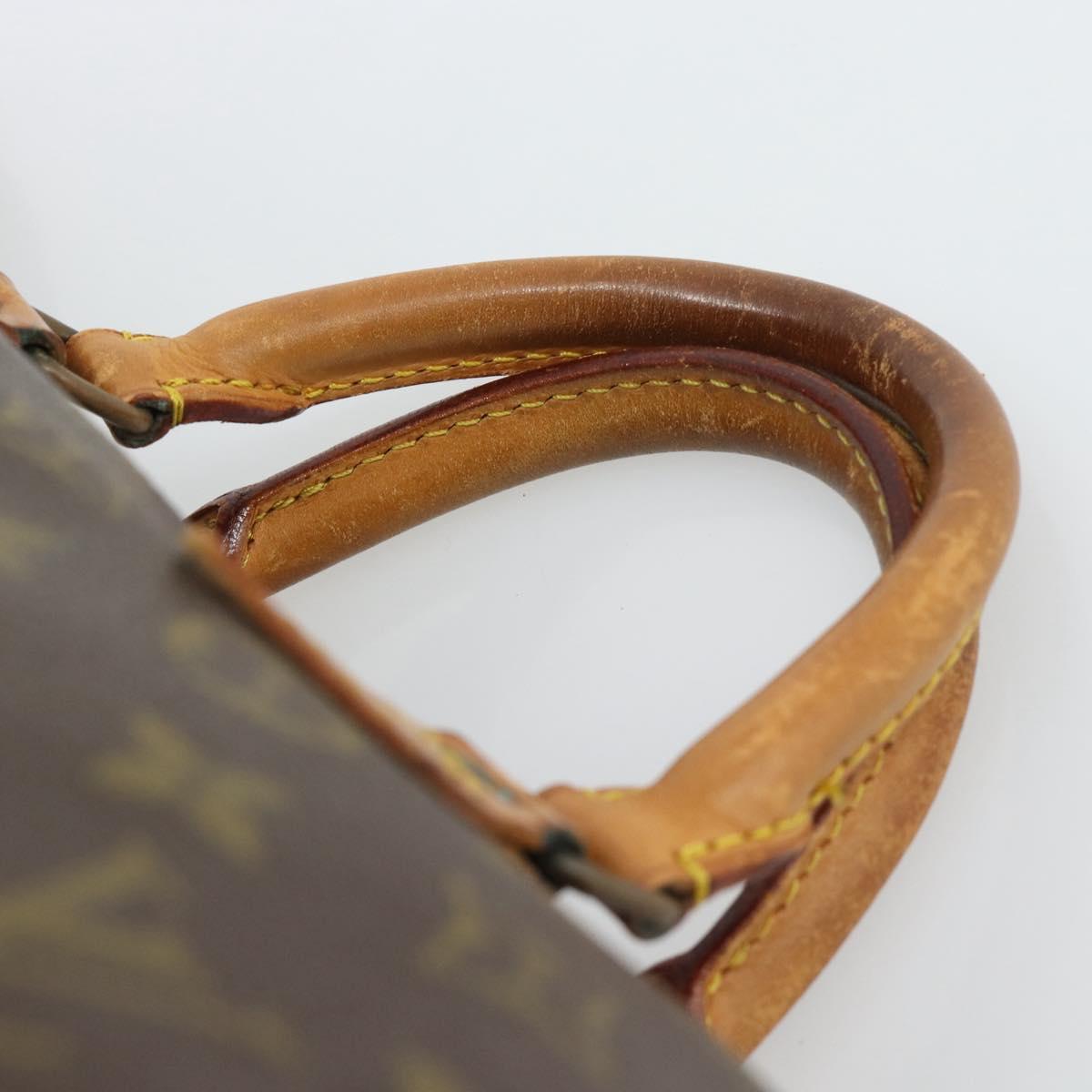 LOUIS VUITTON Monogram Speedy 35 Hand Bag M41524 LV Auth 190166A