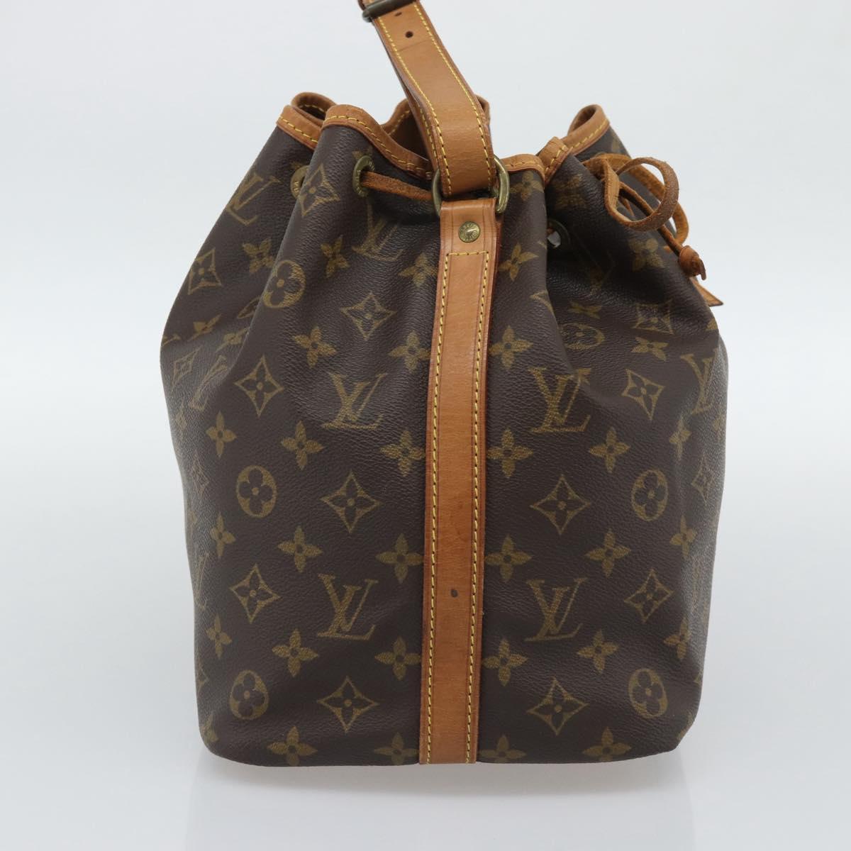 LOUIS VUITTON Monogram Petit Noe Shoulder Bag M42226 LV Auth 190167A