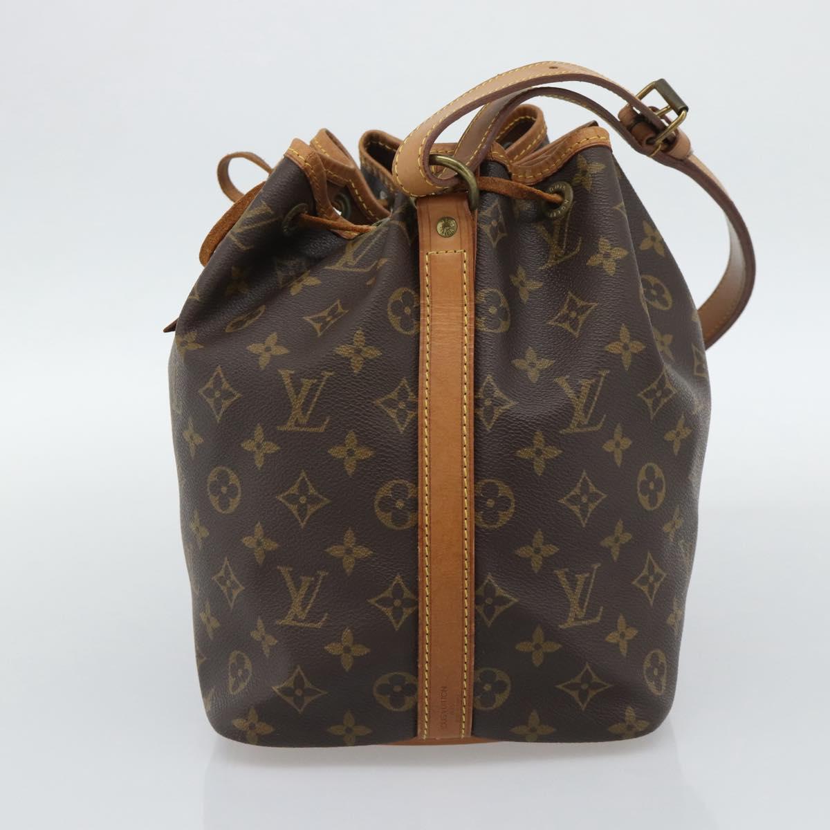 LOUIS VUITTON Monogram Petit Noe Shoulder Bag M42226 LV Auth 190167A