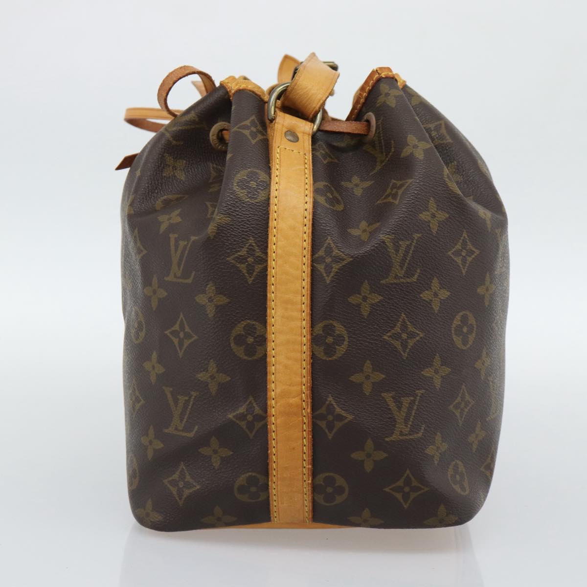 LOUIS VUITTON Monogram Petit Noe Shoulder Bag M42226 LV Auth 190168A