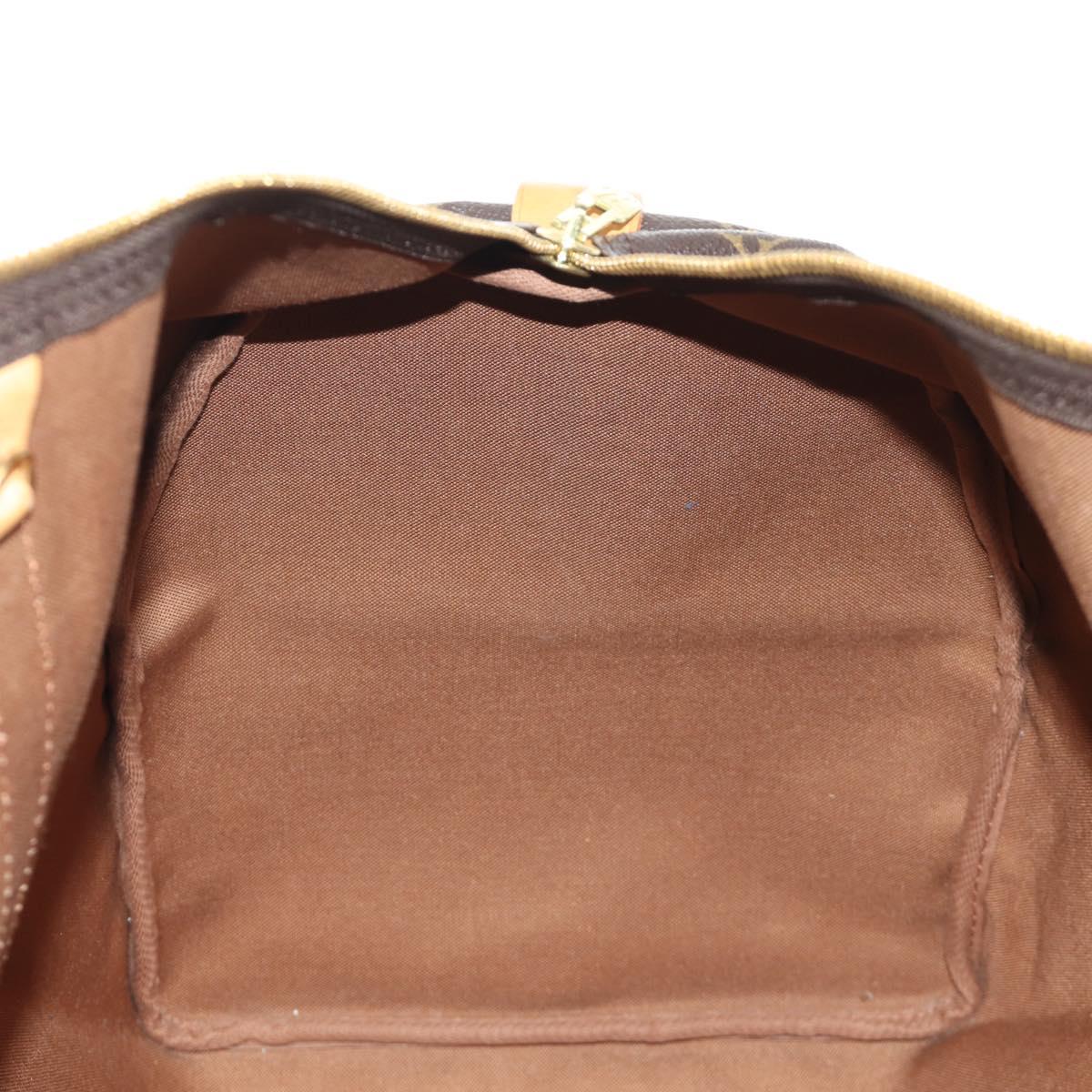 LOUIS VUITTON Monogram Keepall 55 Boston Bag M41424 LV Auth 190169SAV