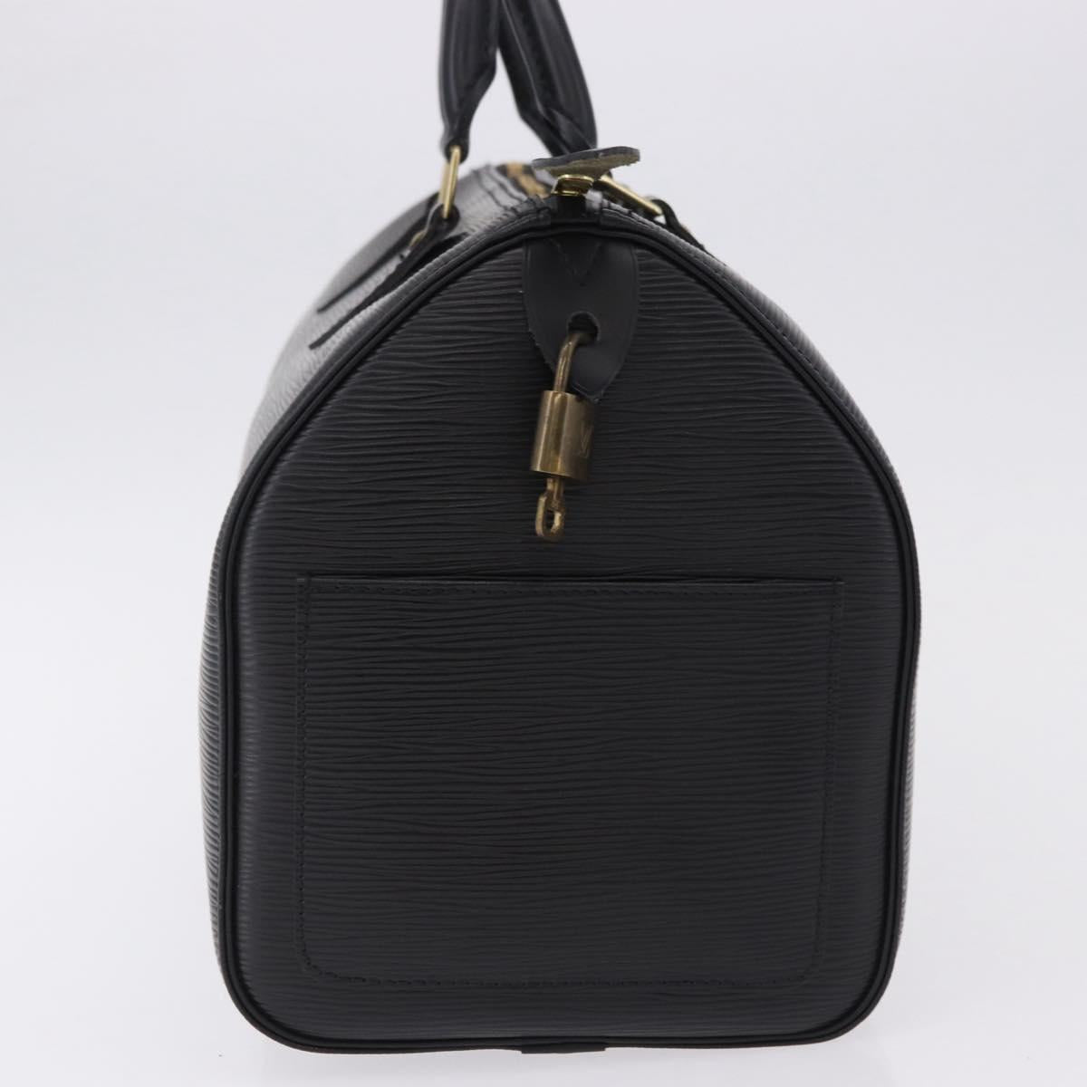 LOUIS VUITTON Epi Speedy 30 Hand Bag Noir Black M43002 LV Auth 190170SAV