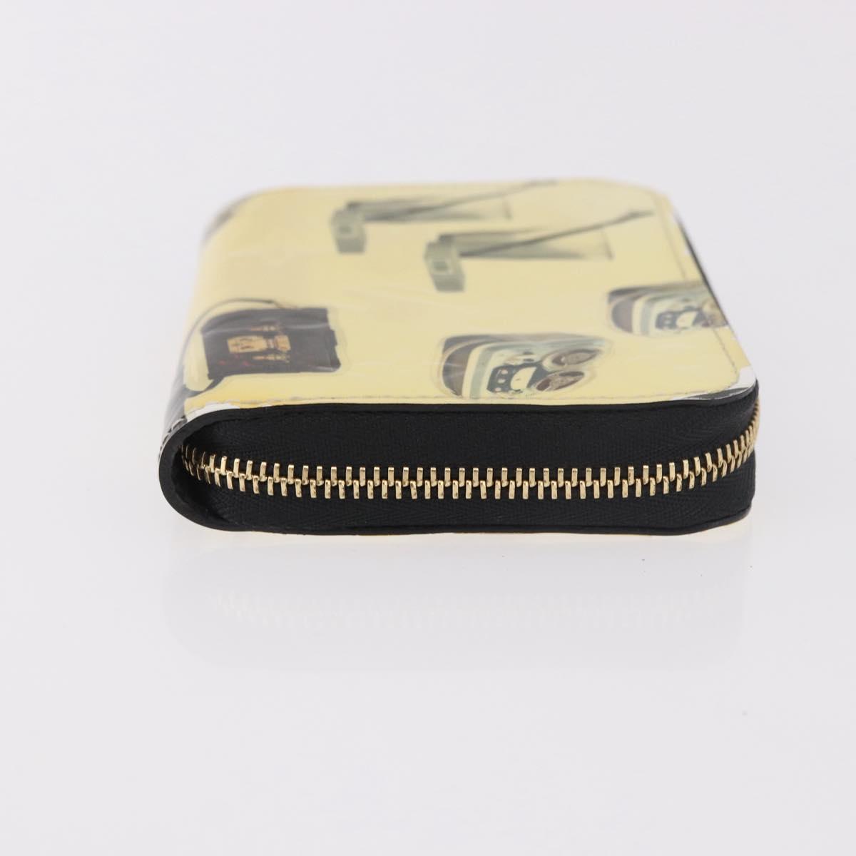 LOUIS VUITTON Vernis Sticker Print Nicola Geschier Purse M50372 Auth 190172