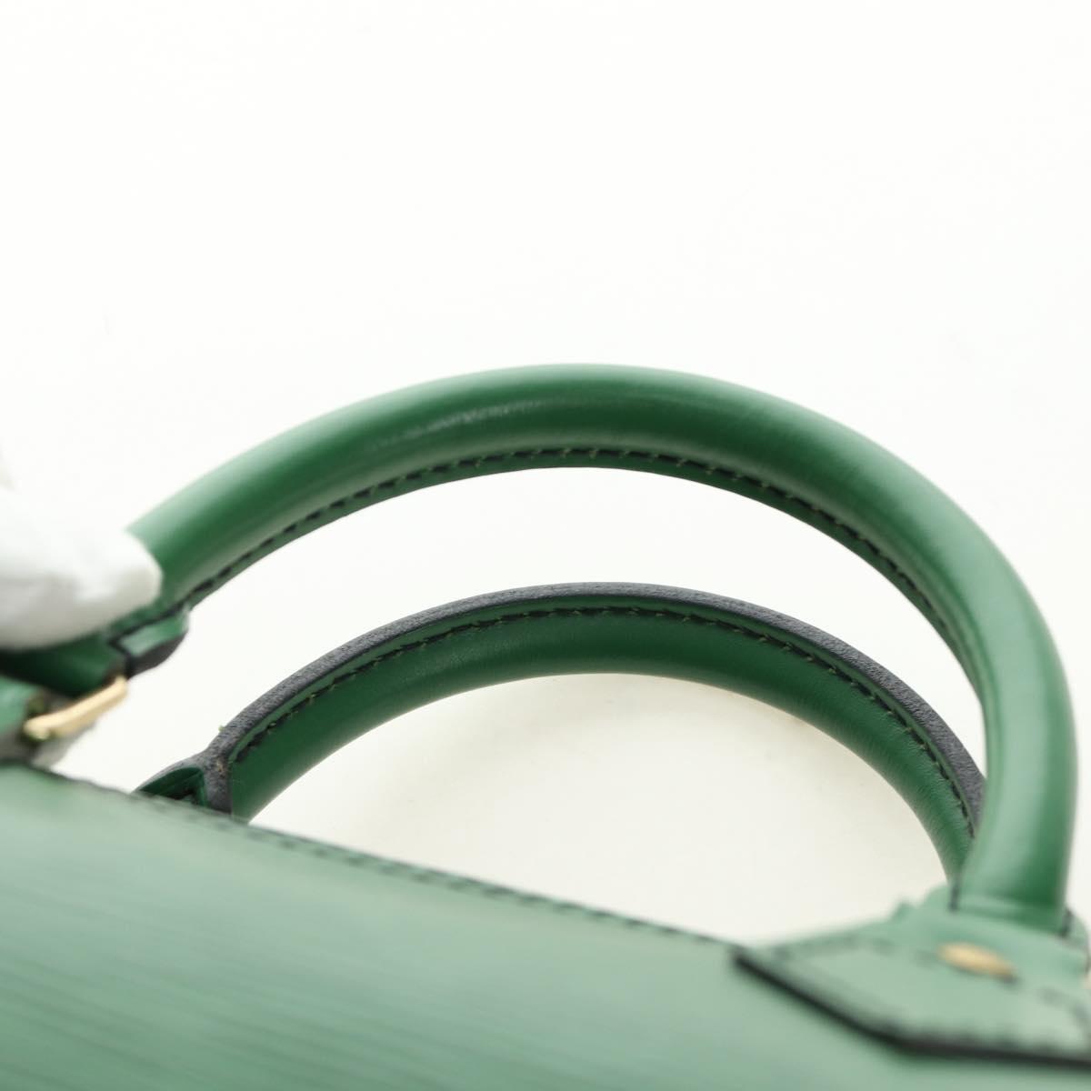 LOUIS VUITTON Epi Speedy 40 Hand Bag Green M42984 LV Auth 190174V
