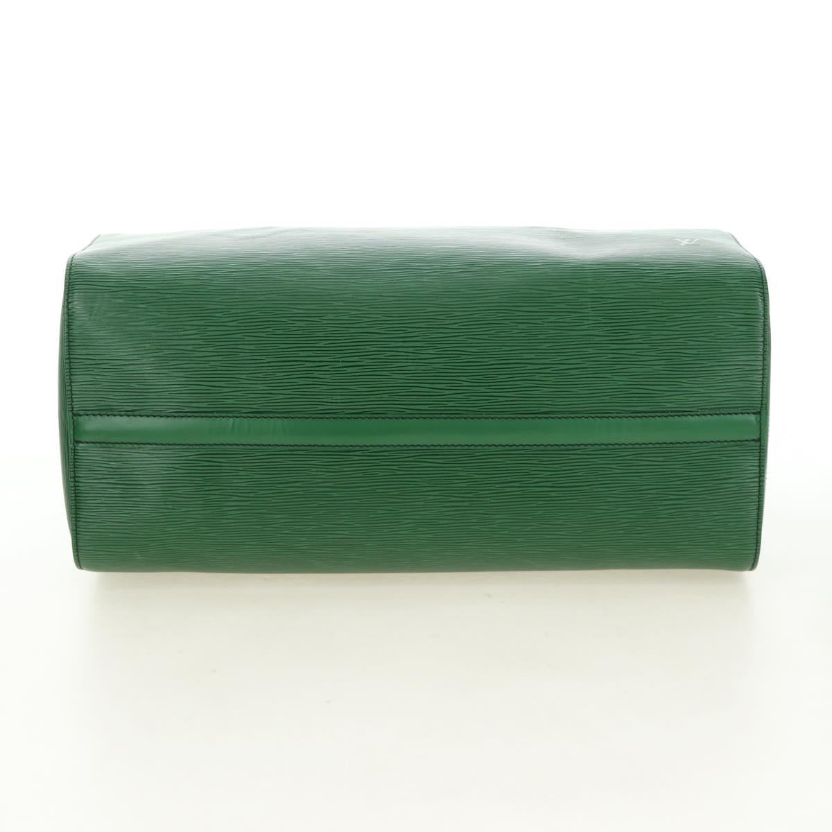 LOUIS VUITTON Epi Speedy 40 Hand Bag Green M42984 LV Auth 190174V