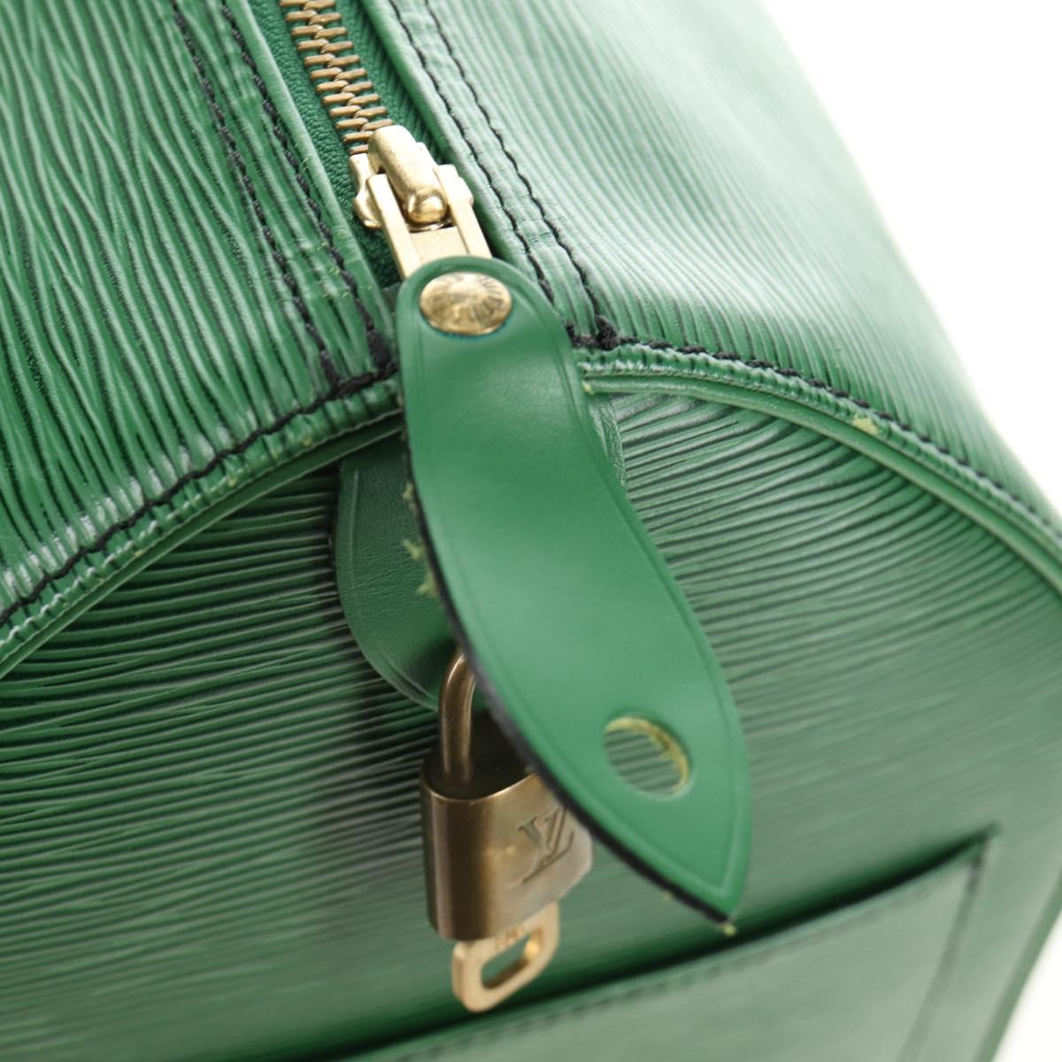 LOUIS VUITTON Epi Speedy 40 Hand Bag Green M42984 LV Auth 190174V