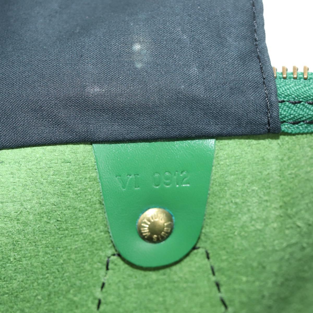 LOUIS VUITTON Epi Speedy 40 Hand Bag Green M42984 LV Auth 190174V