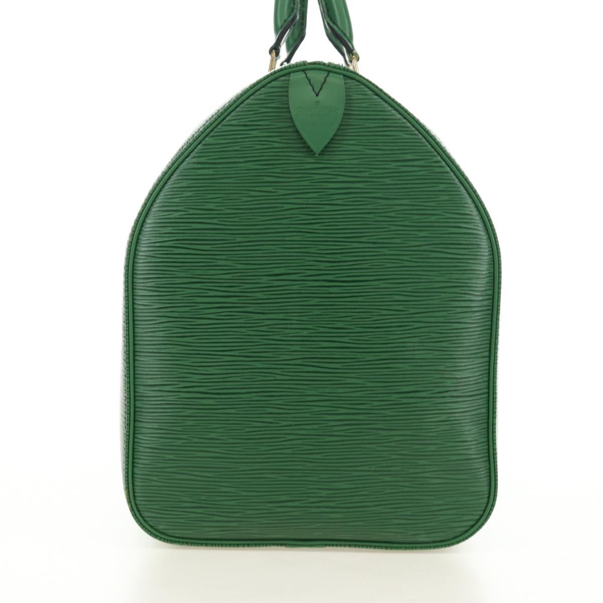 LOUIS VUITTON Epi Speedy 40 Hand Bag Green M42984 LV Auth 190174V