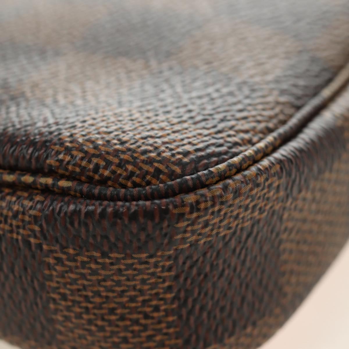 LOUIS VUITTON Damier Ebene Vivienne Mini Pochette Accessoires Auth 190175M
