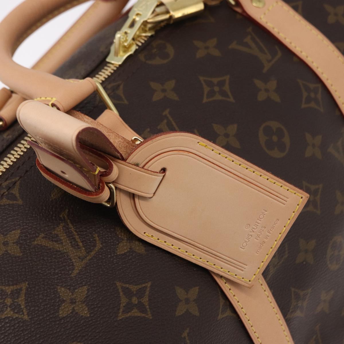 LOUIS VUITTON Monogram Keepall 50 Boston Bag M41426 LV Auth 190183SAV