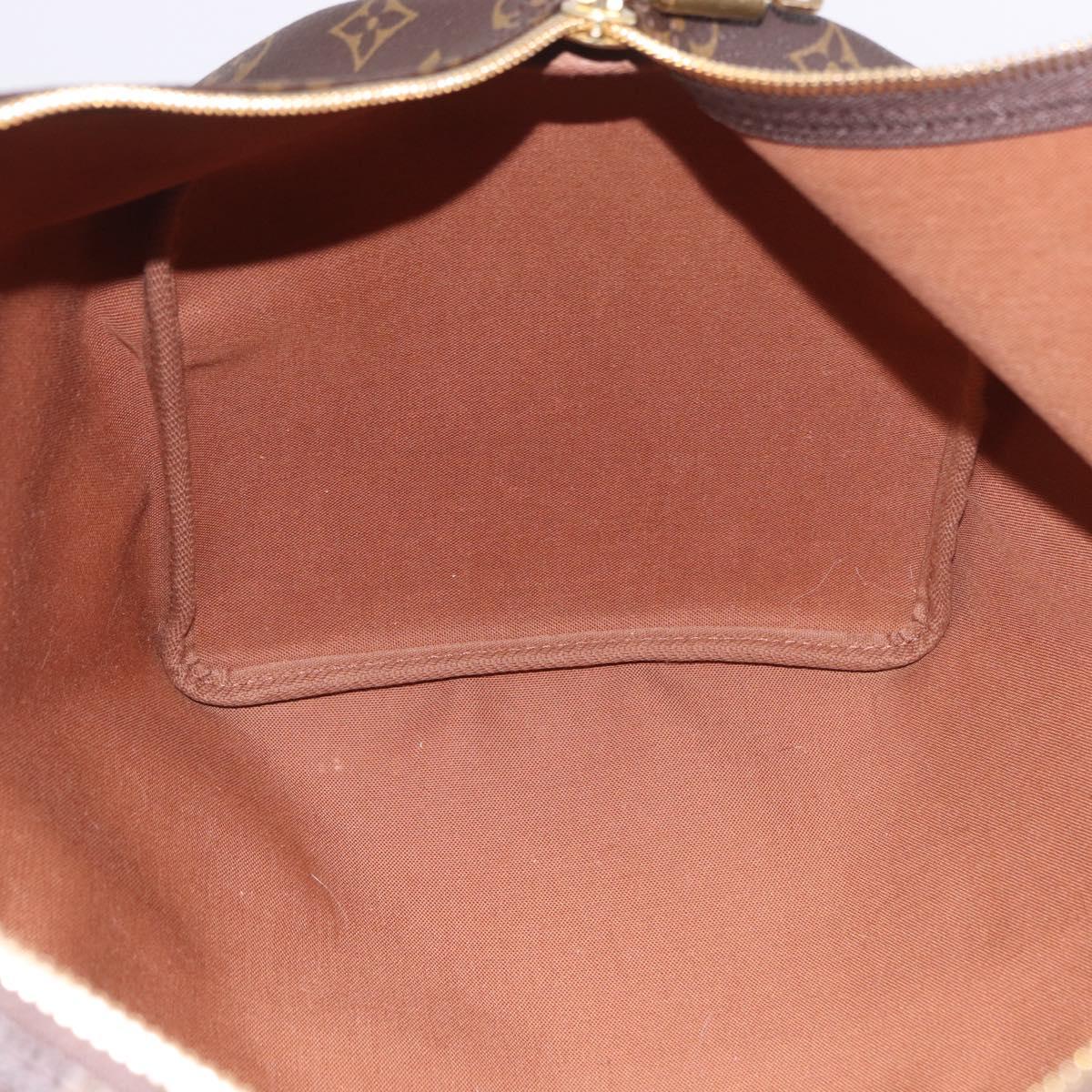 LOUIS VUITTON Monogram Keepall 50 Boston Bag M41426 LV Auth 190183SAV