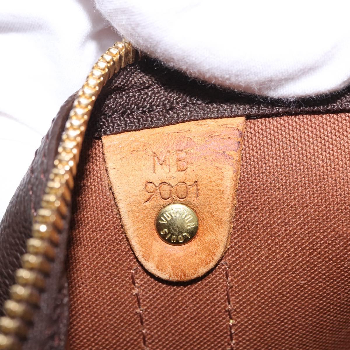 LOUIS VUITTON Monogram Keepall 50 Boston Bag M41426 LV Auth 190183SAV