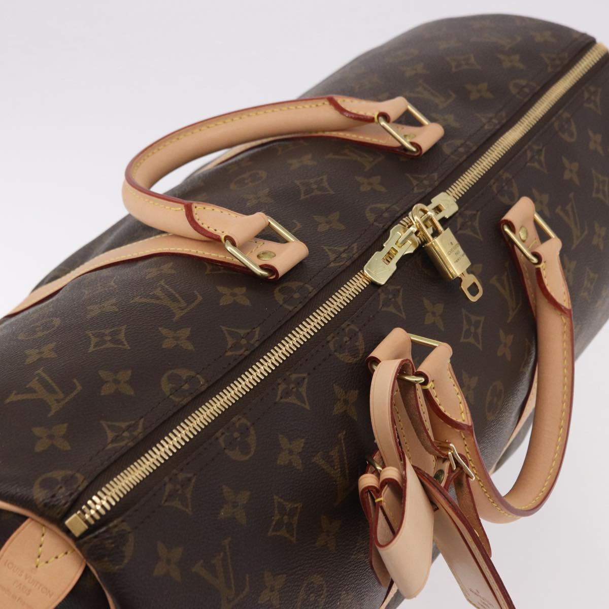 LOUIS VUITTON Monogram Keepall 50 Boston Bag M41426 LV Auth 190183SAV