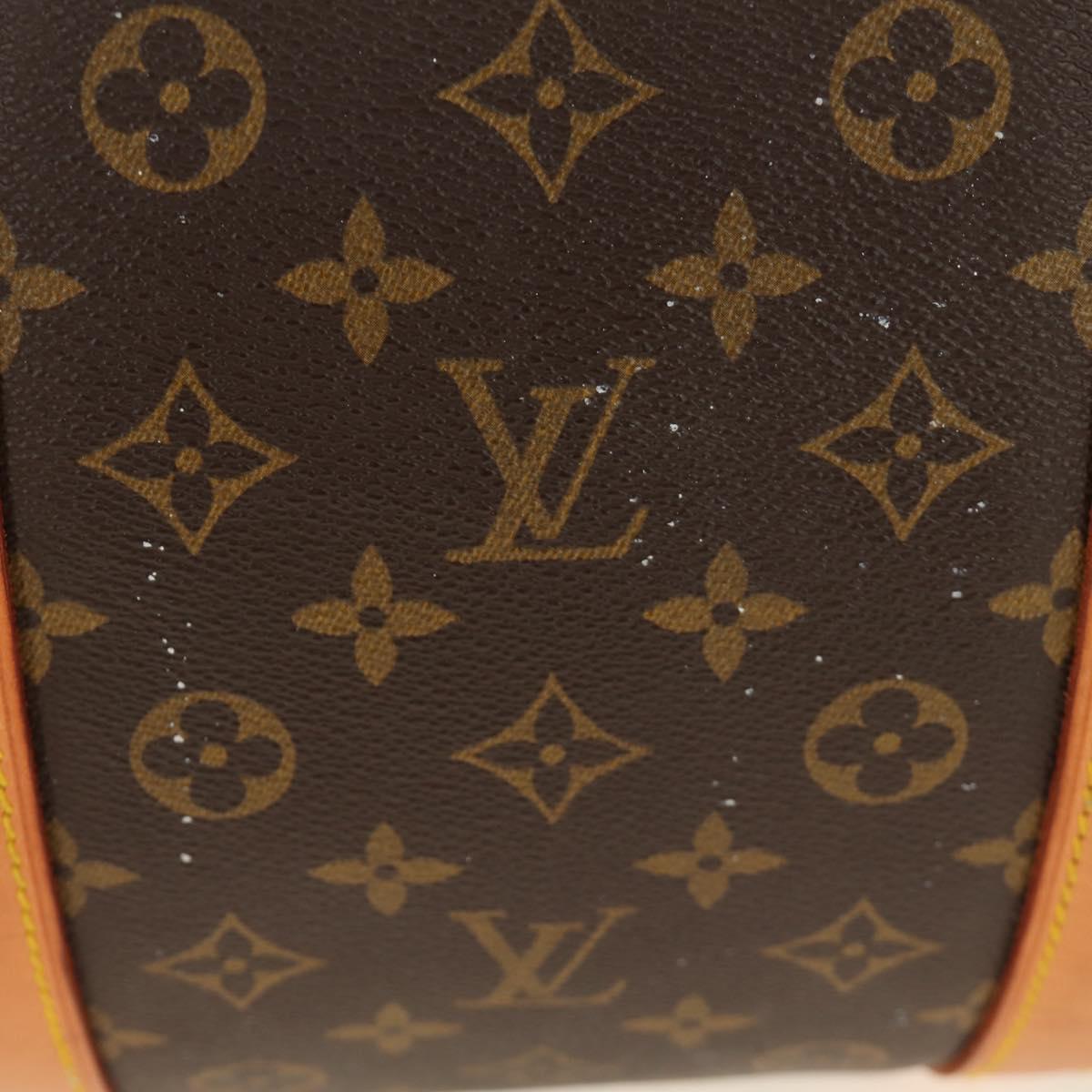 LOUIS VUITTON Monogram Keepall 60 Boston Bag M41422 LV Auth 190188V
