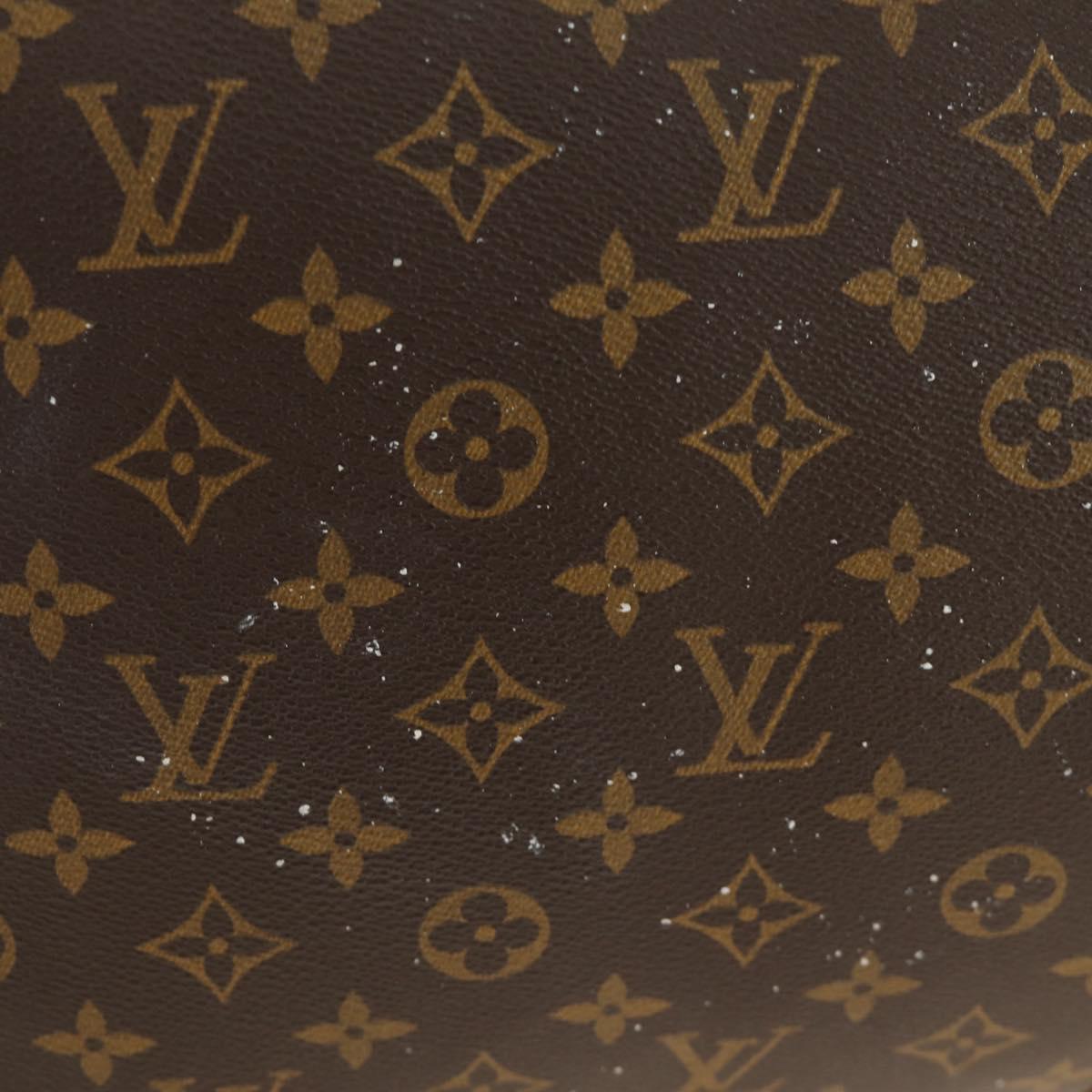 LOUIS VUITTON Monogram Keepall 60 Boston Bag M41422 LV Auth 190188V