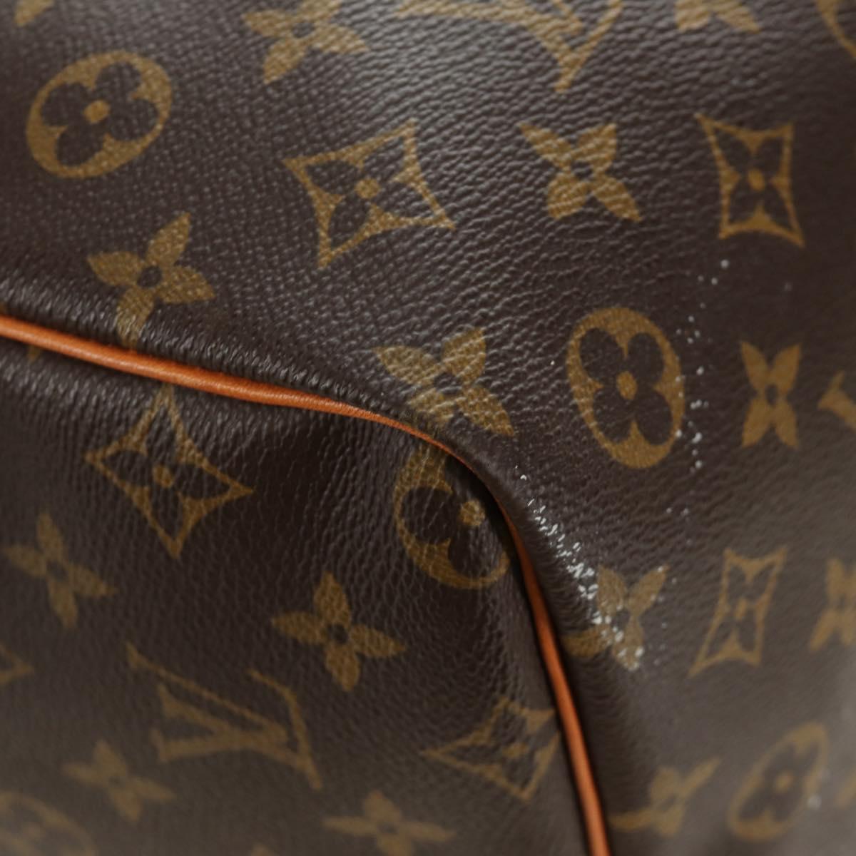 LOUIS VUITTON Monogram Keepall 60 Boston Bag M41422 LV Auth 190188V