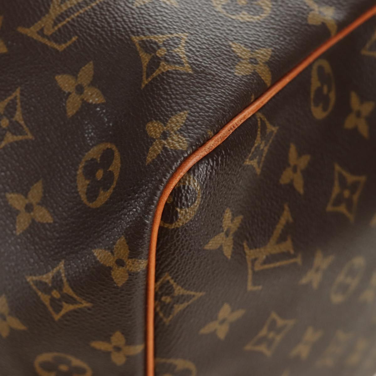 LOUIS VUITTON Monogram Keepall 60 Boston Bag M41422 LV Auth 190188V