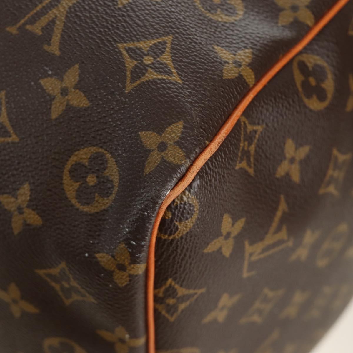 LOUIS VUITTON Monogram Keepall 60 Boston Bag M41422 LV Auth 190188V