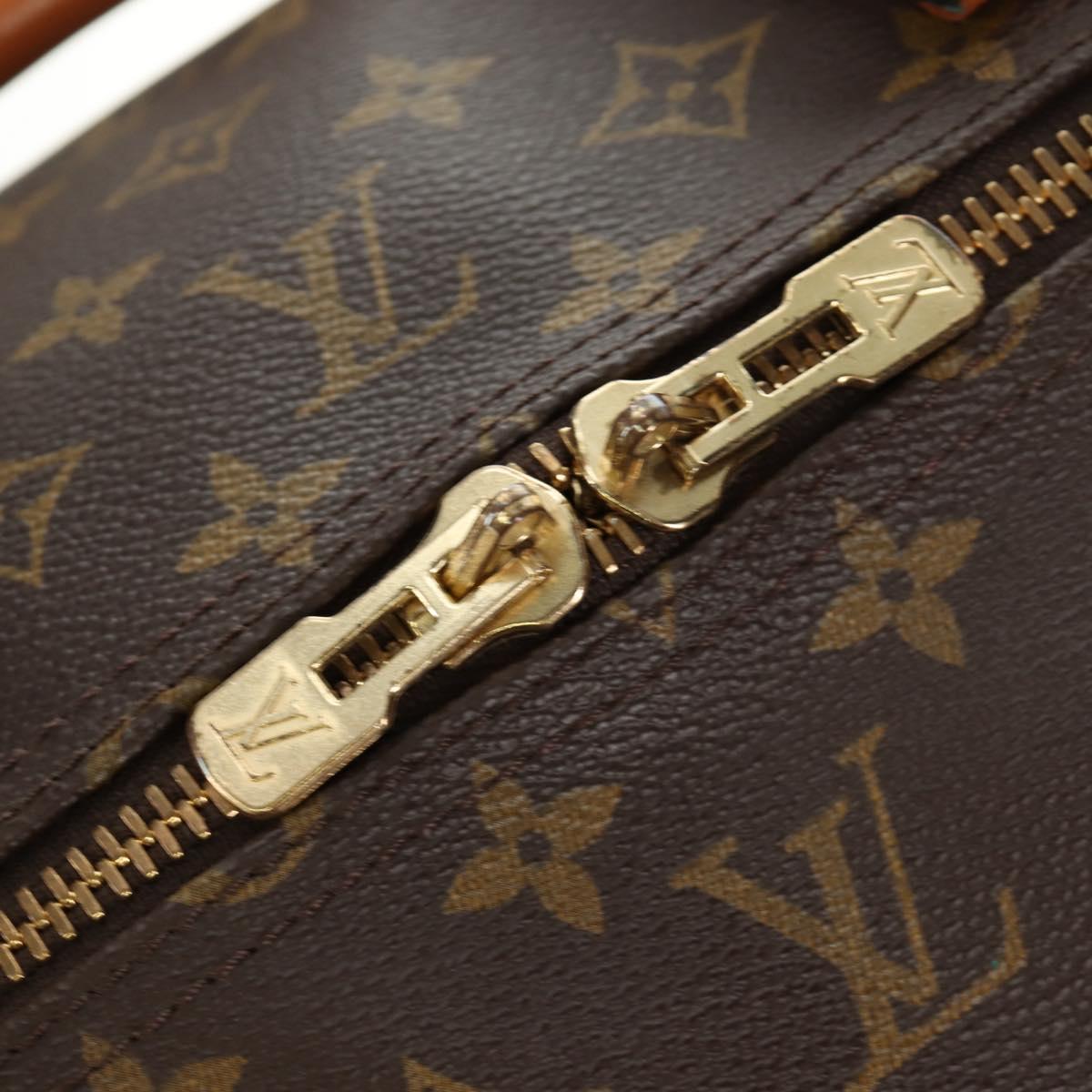 LOUIS VUITTON Monogram Keepall 60 Boston Bag M41422 LV Auth 190188V