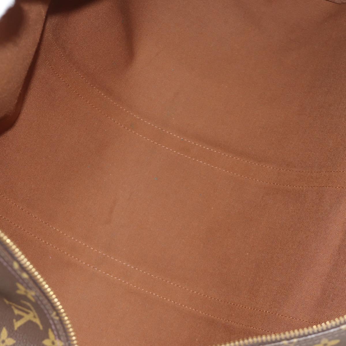LOUIS VUITTON Monogram Keepall 60 Boston Bag M41422 LV Auth 190188V