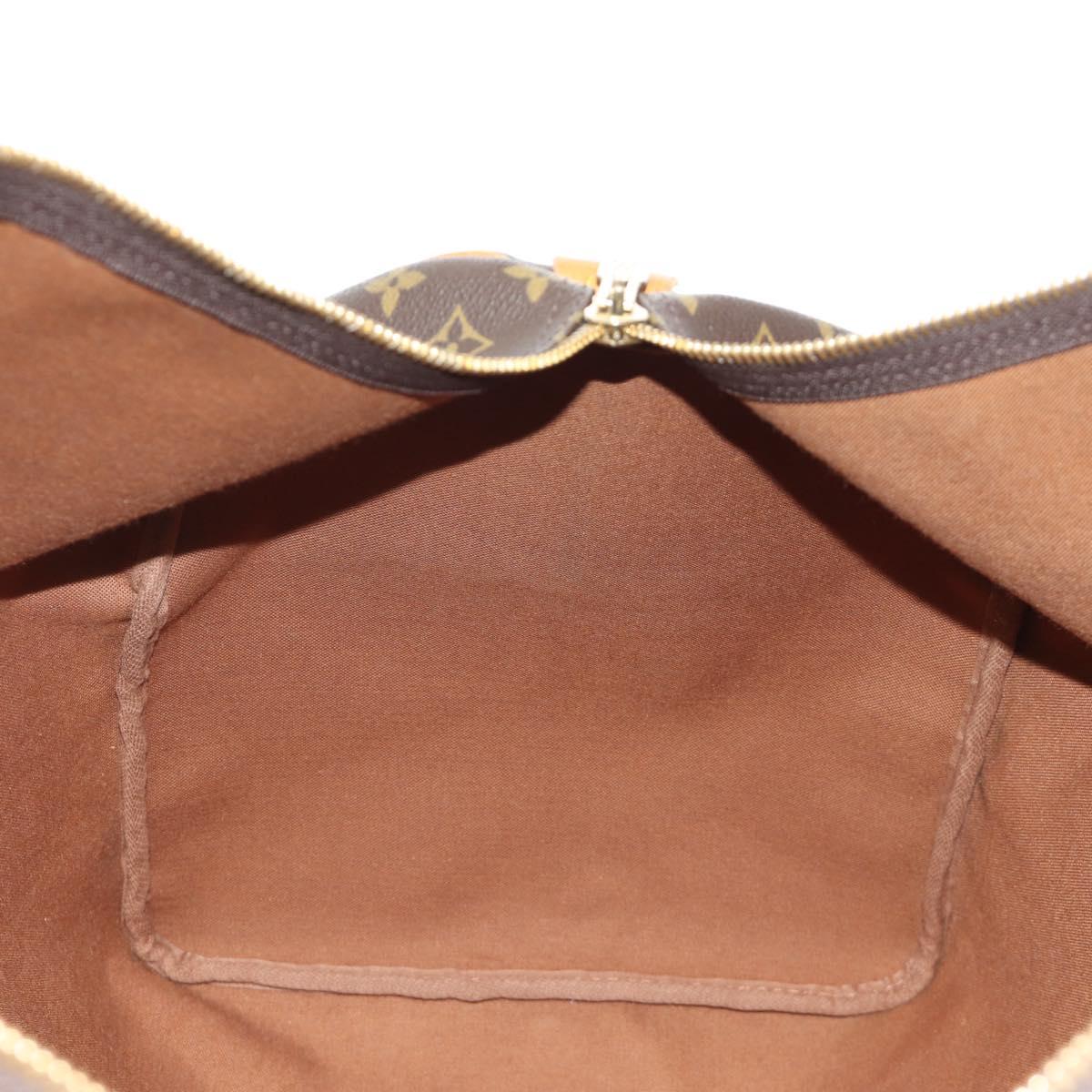 LOUIS VUITTON Monogram Keepall 60 Boston Bag M41422 LV Auth 190188V