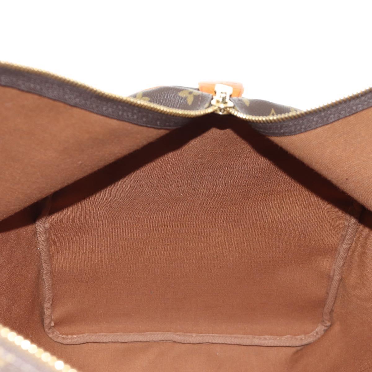 LOUIS VUITTON Monogram Keepall 60 Boston Bag M41422 LV Auth 190188V