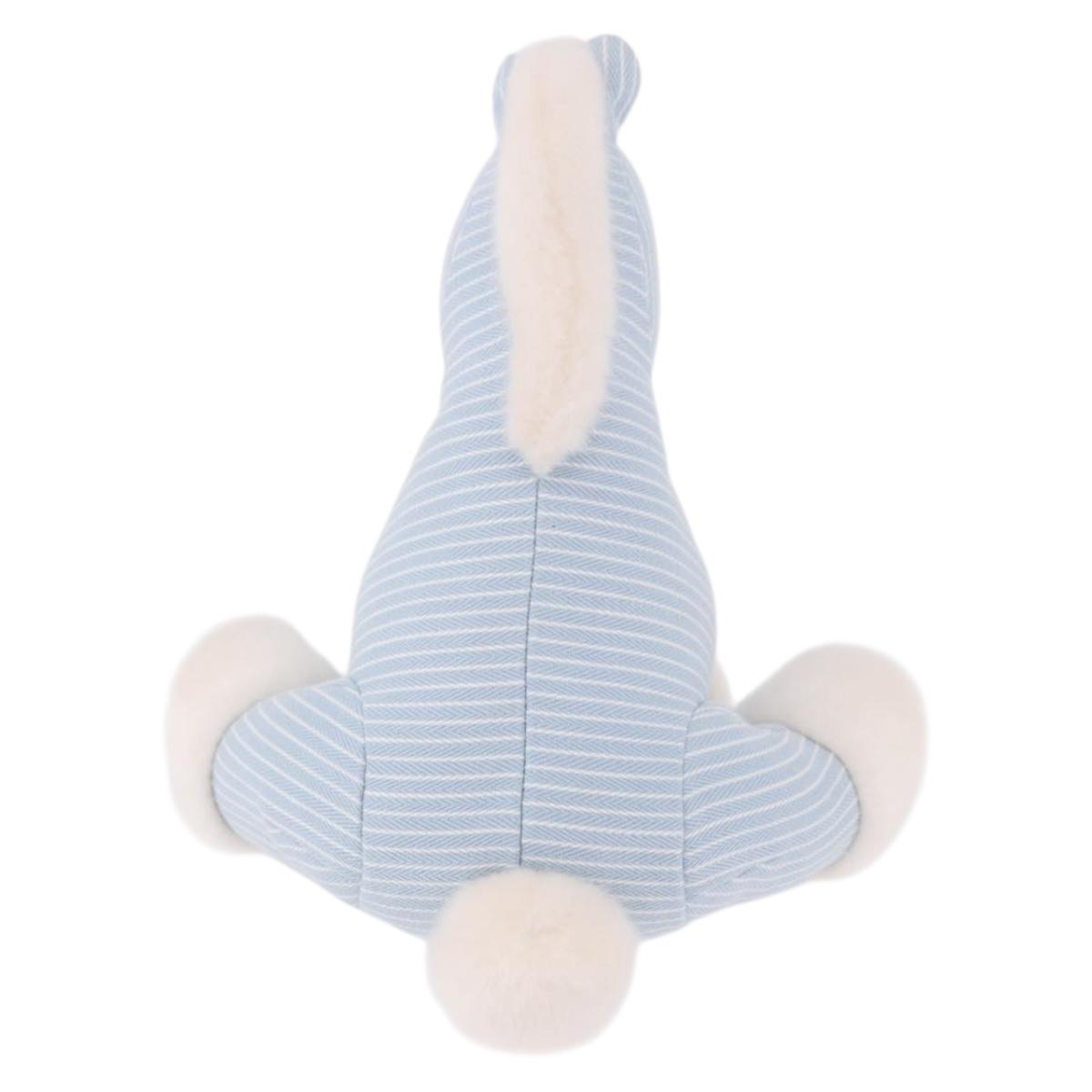 HERMES Baby Elmy Stuffed Cotton Light Blue Auth 190193M