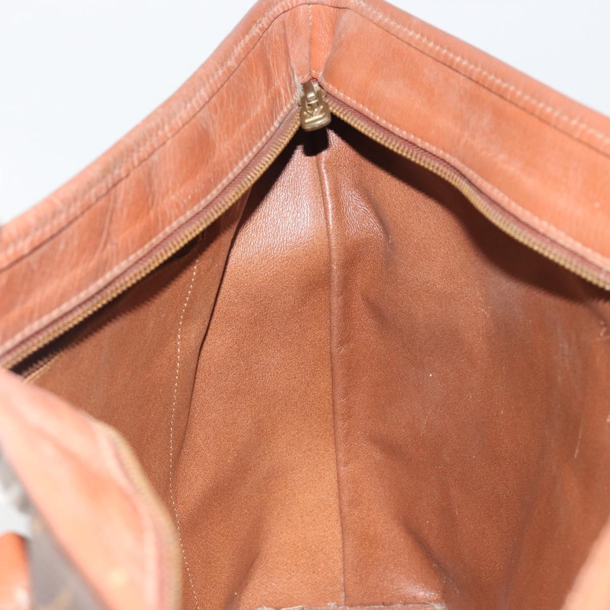 LOUIS VUITTON Monogram Sac Weekend PM Hand Bag M42425 LV Auth 190221