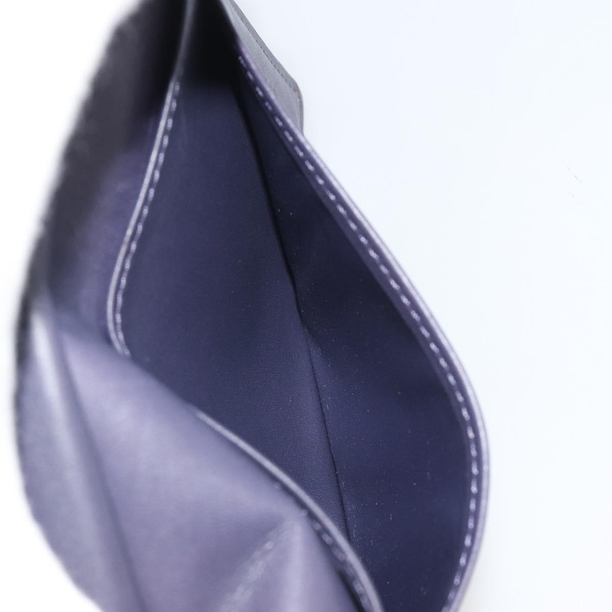LOUIS VUITTON Vernis Porte Monnaie Viennois Wallet Violet LV Auth 190224A