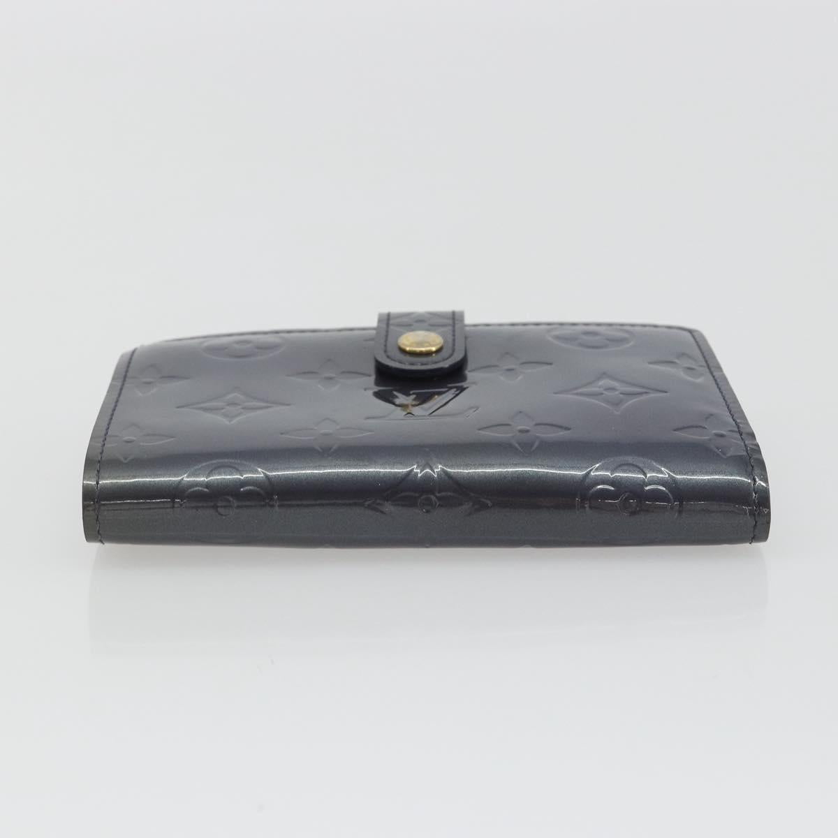 LOUIS VUITTON Vernis Porte Monnaie Viennois Wallet Violet LV Auth 190224A