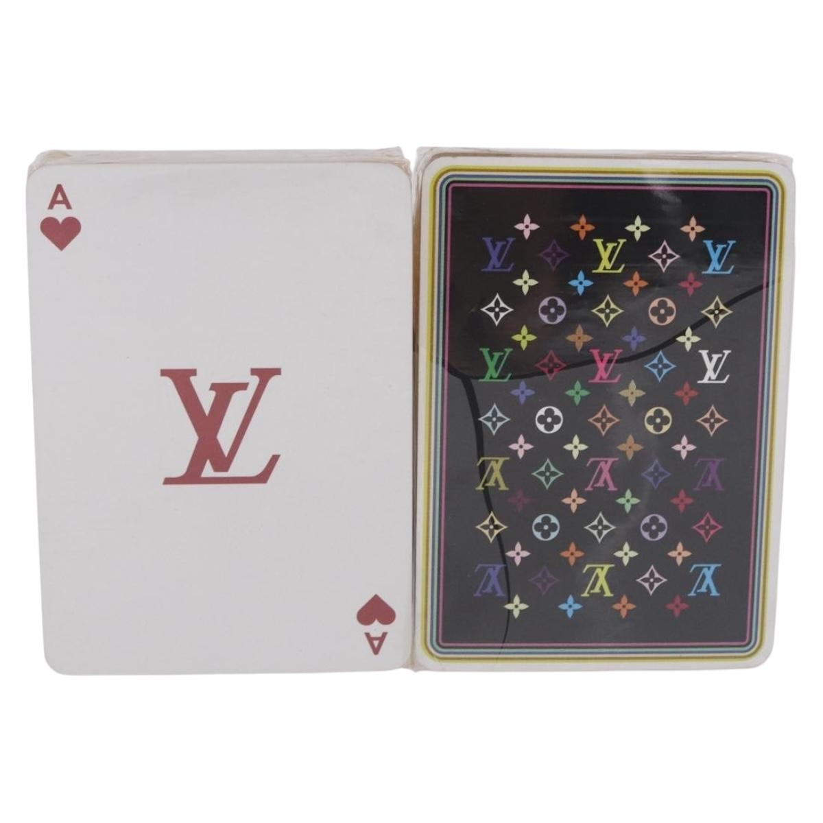 LOUIS VUITTON Playing Cards Paper Multicolor LV Auth 190230M