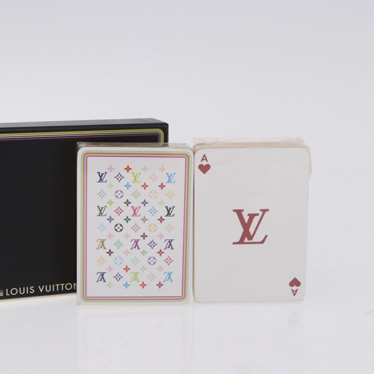 LOUIS VUITTON Playing Cards Paper Multicolor LV Auth 190230M