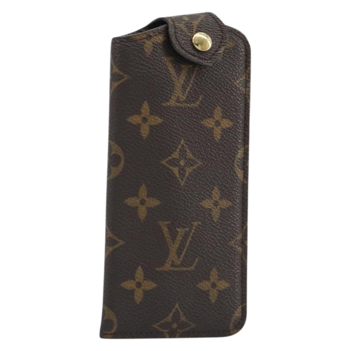 LOUIS VUITTON Monogram Etui Lunette PM Glasses Case M66545 LV Auth 190231