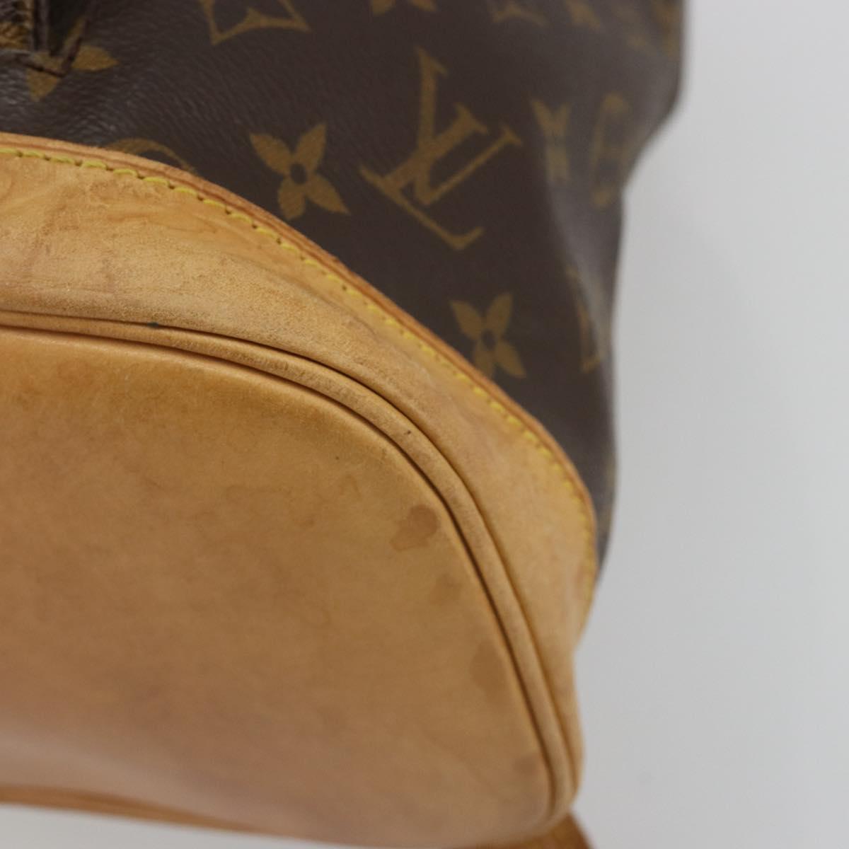 LOUIS VUITTON Monogram Montsouris GM Backpack M51135 LV Auth 190248