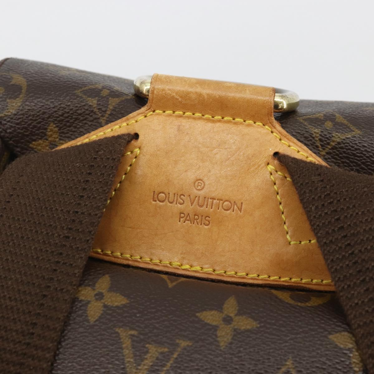 LOUIS VUITTON Monogram Montsouris GM Backpack M51135 LV Auth 190248