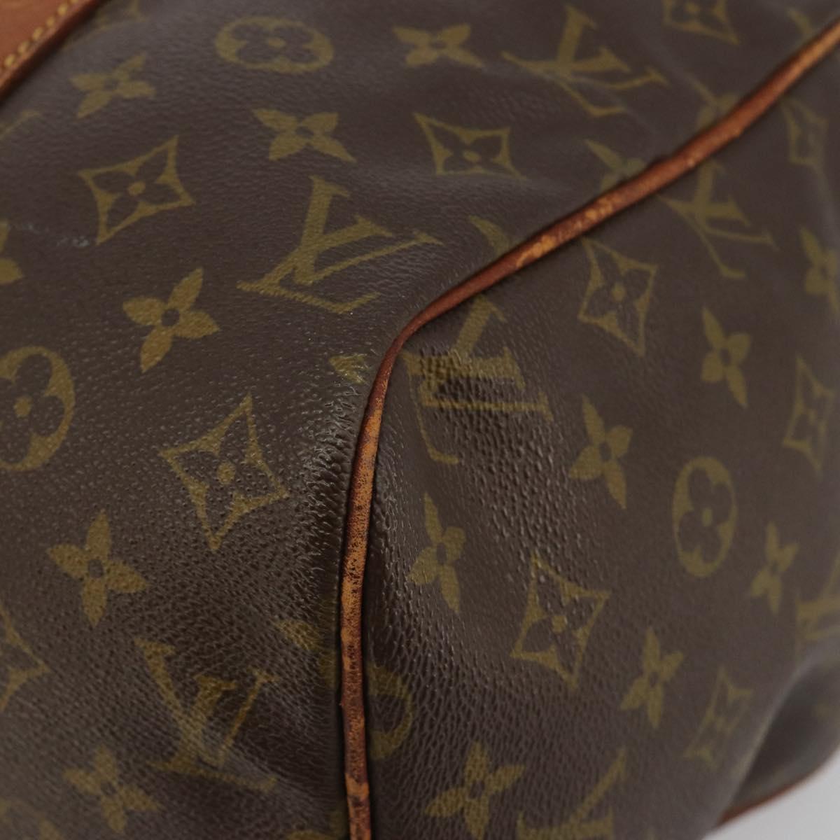 LOUIS VUITTON Monogram Sac Souple 35 Boston Bag M41626 LV Auth 190250