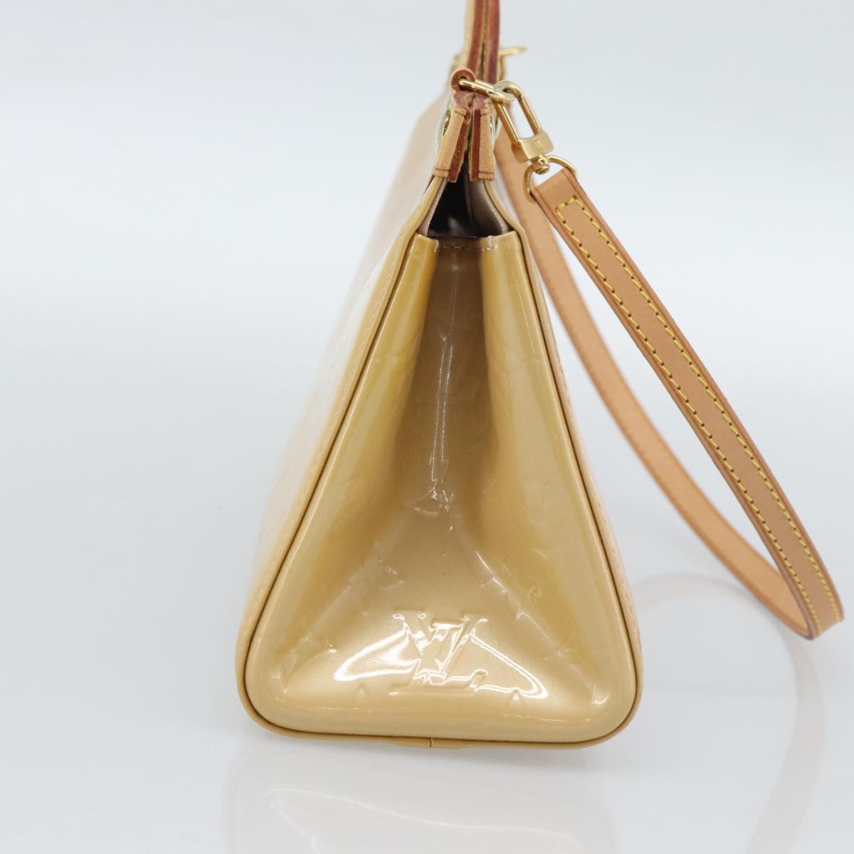 LOUIS VUITTON Vernis Roxbury Drive Bag 2way Rose flow lantern M91391 Auth 190251