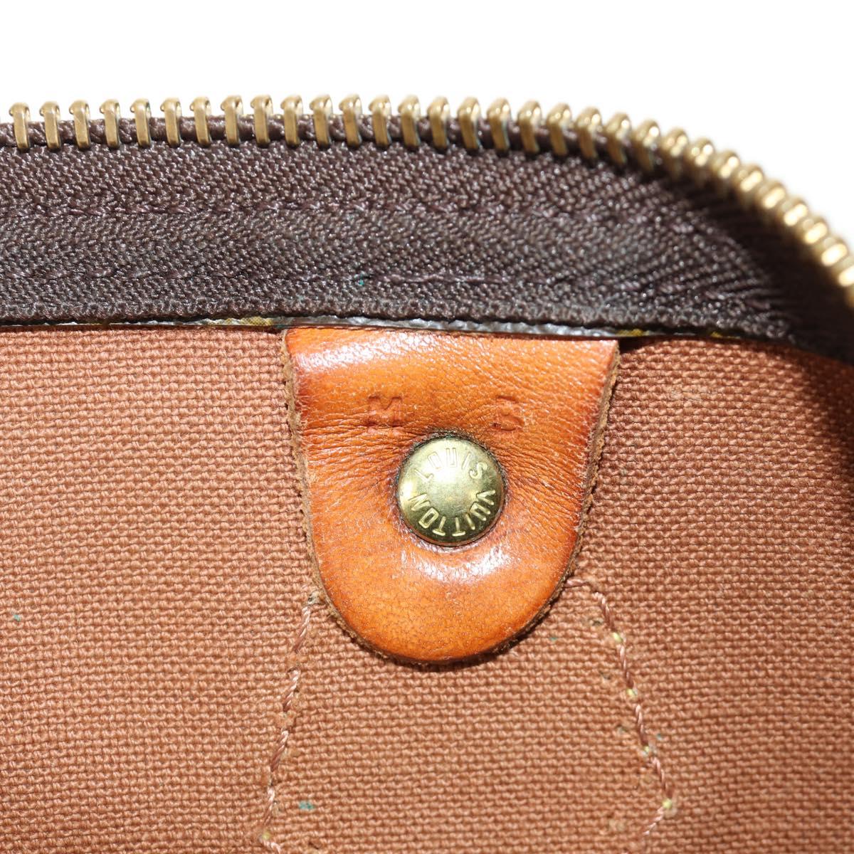 LOUIS VUITTON Monogram Speedy 40 Hand Bag M41522 LV Auth 190252V