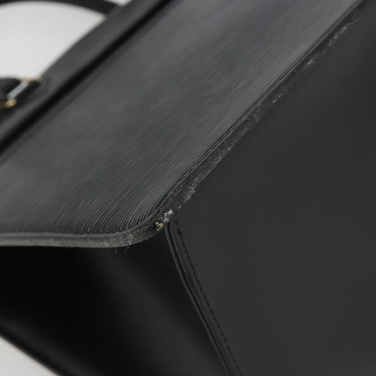 LOUIS VUITTON Epi Riviera Hand Bag Black LV Auth 190272