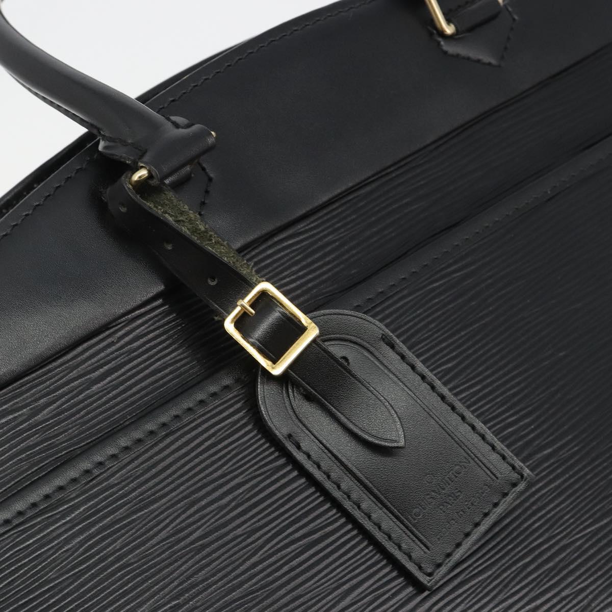 LOUIS VUITTON Epi Riviera Hand Bag Black LV Auth 190272