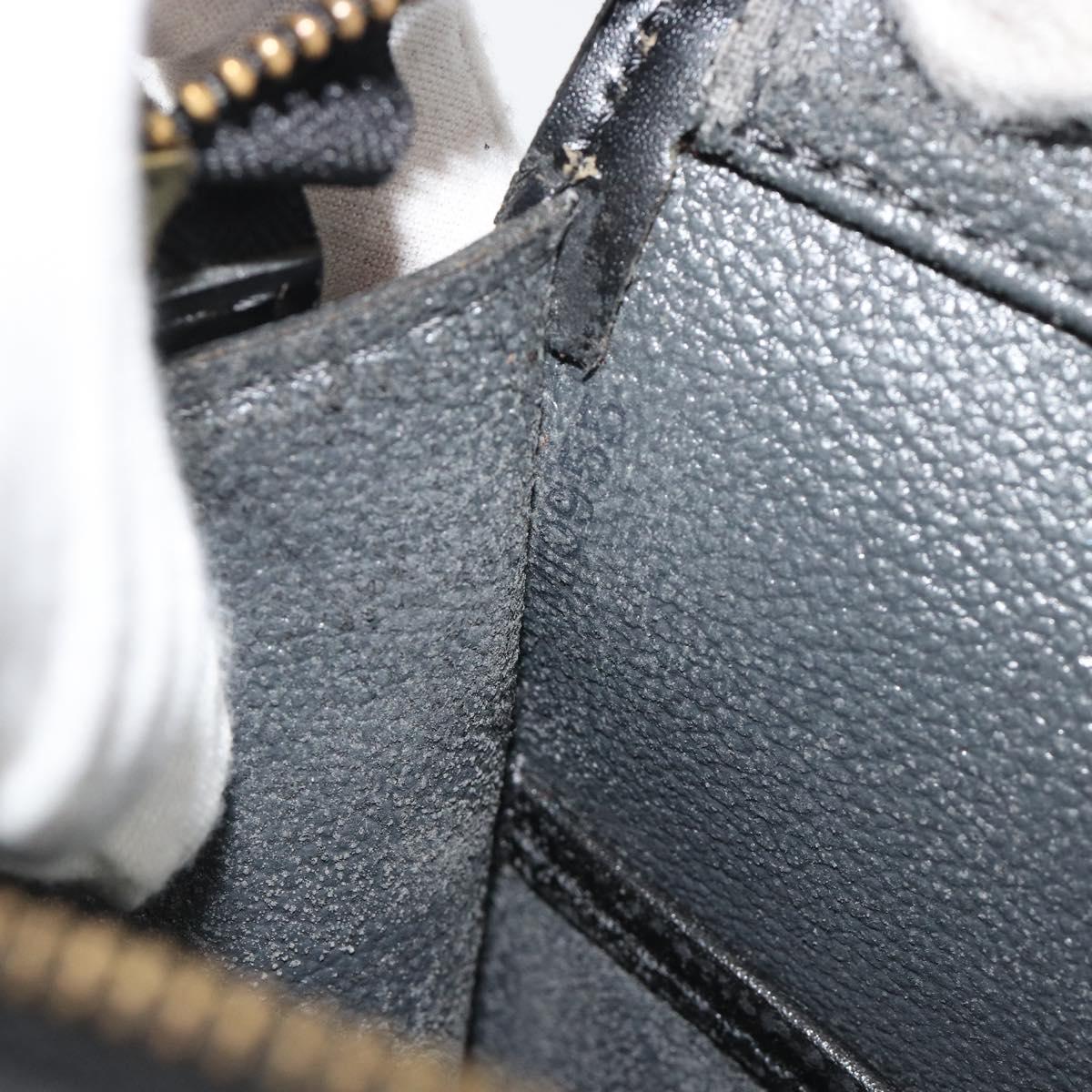 LOUIS VUITTON Epi Riviera Hand Bag Black LV Auth 190272