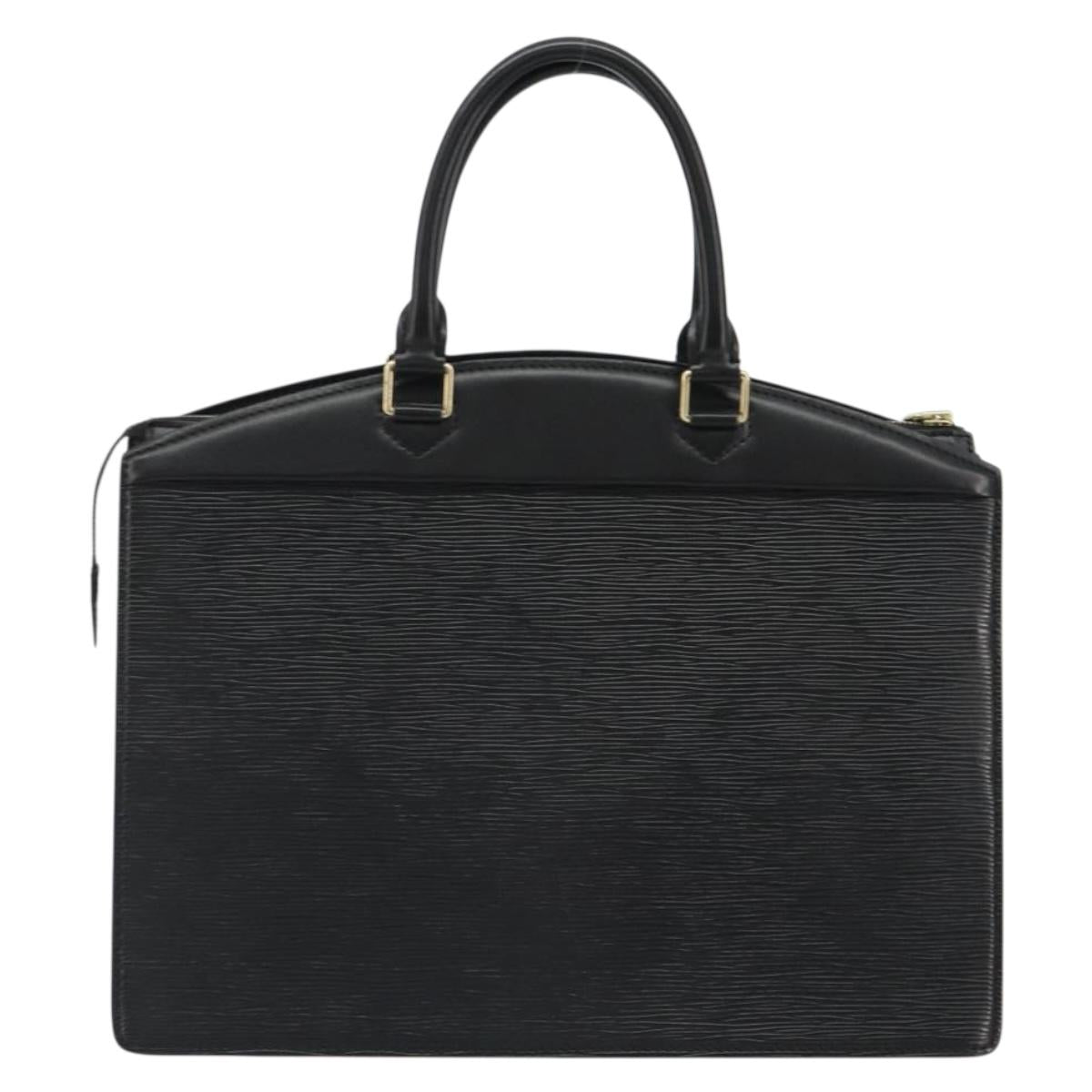 LOUIS VUITTON Epi Riviera Hand Bag Black LV Auth 190272