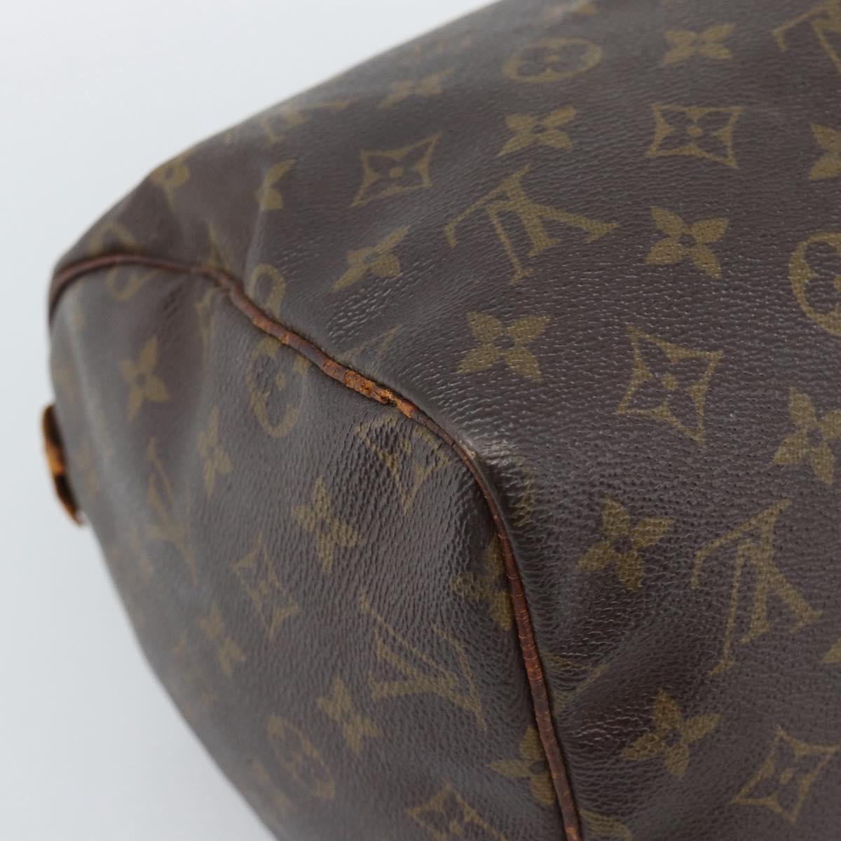 LOUIS VUITTON Monogram Speedy 30 Hand Bag M41526 LV Auth 190274
