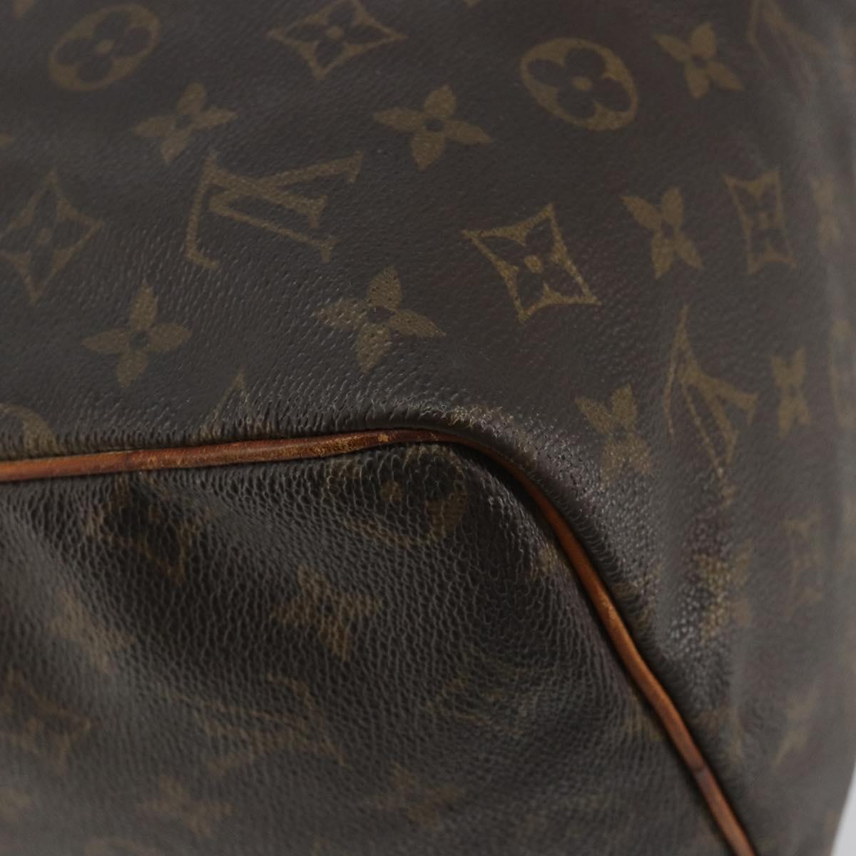 LOUIS VUITTON Monogram Speedy 30 Hand Bag M41526 LV Auth 190289